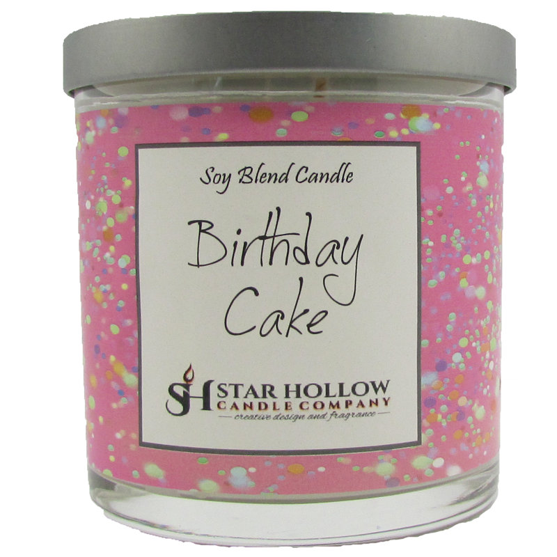 StarHollowCandleCo Birthday Cake Scented Jar Candle & Reviews Wayfair
